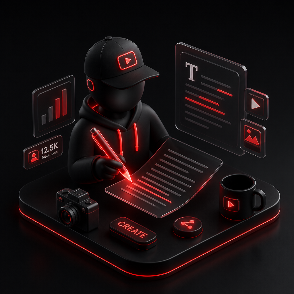 Content Creator 3D icon