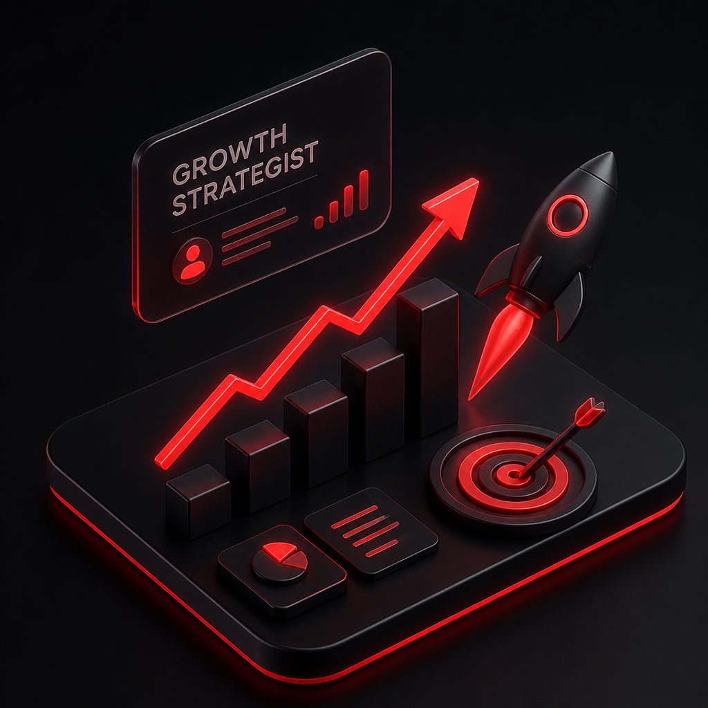 Growth Strategist 3D icon