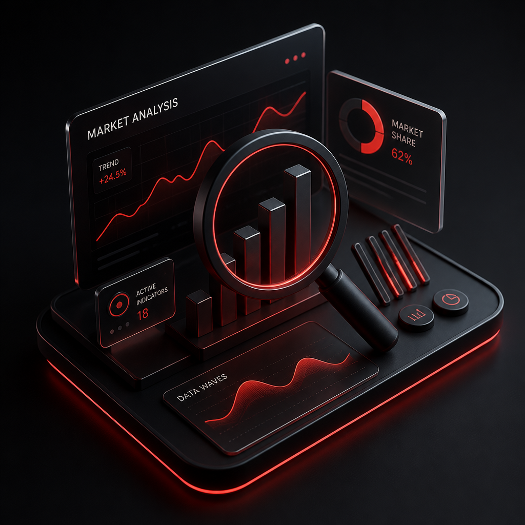 Market Analyst 3D icon